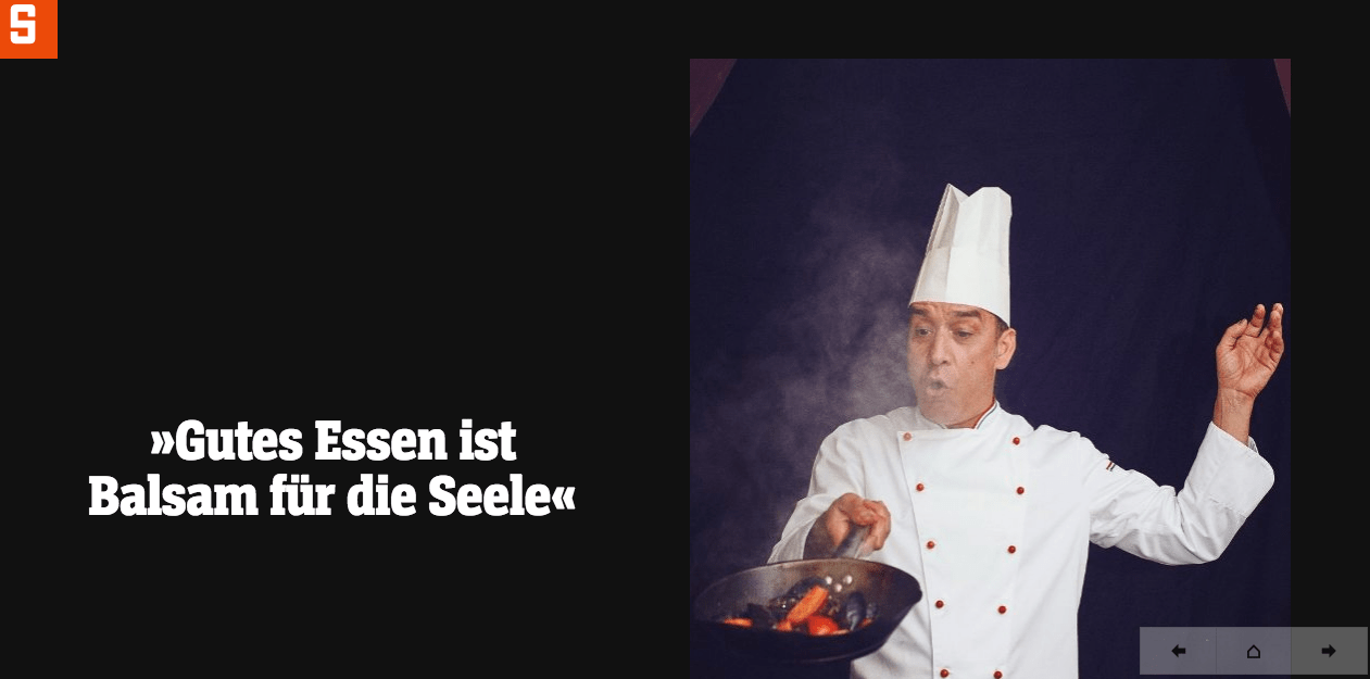 Good food is balm for the soul